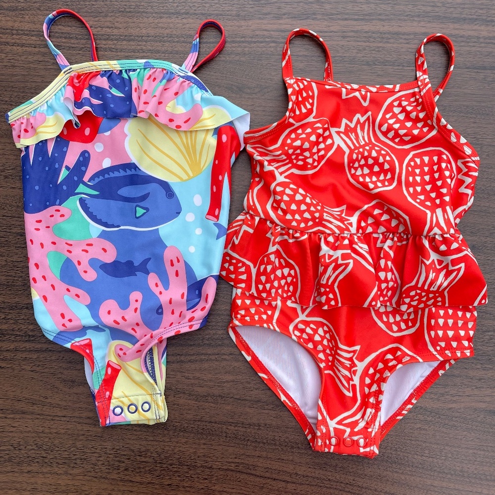 2 carters one piece swimsuits